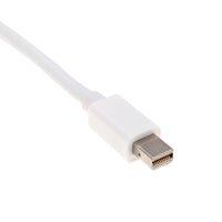 HKM-344787 Mini DisplayPort to HDMI Adapter Cable, 1.8m, White, Copper Wire for Personal Computers