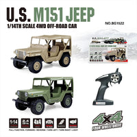 HKM-344851 1/14 Scale 4WD Remote Control Off-Road SUV Toy Car, High-Speed 20KN/H, Ready-to-Go, 6 Channels, Electric
