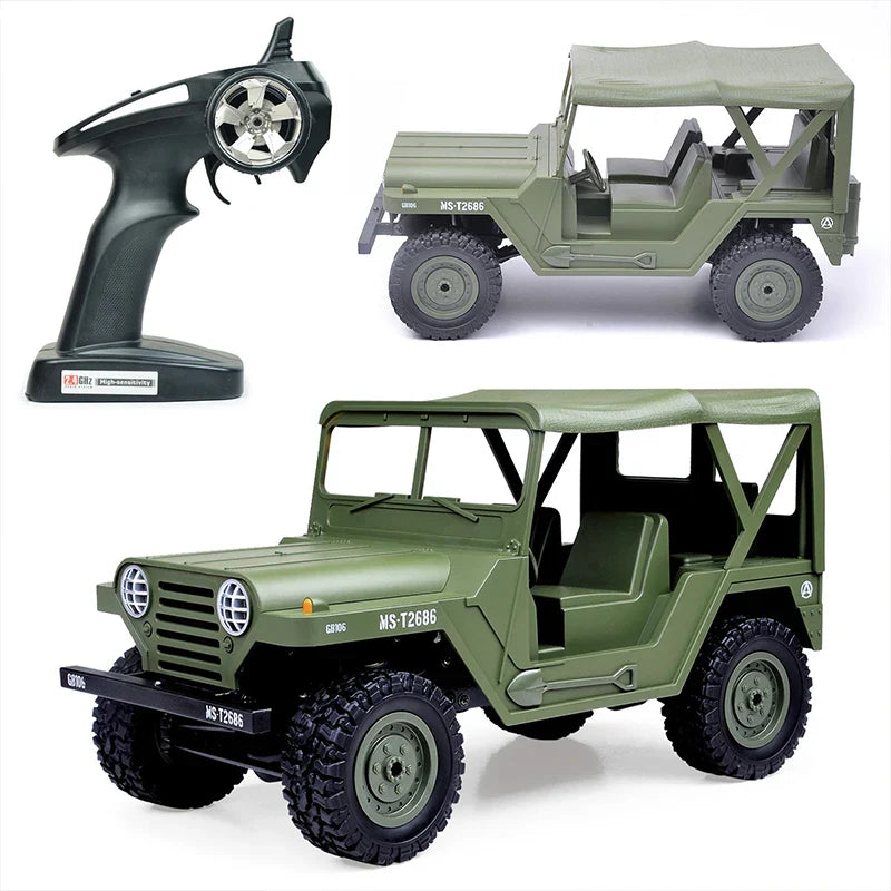 HKM-344851 1/14 Scale 4WD Remote Control Off-Road SUV Toy Car, High-Speed 20KN/H, Ready-to-Go, 6 Channels, Electric