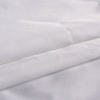 HKM-344979 Modern Simple White Vesti Pillowcase in Peach Skin - 50x50cm