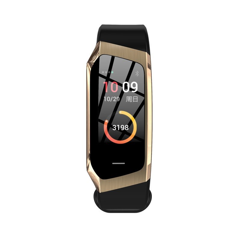 HKM-345107 Smart Watch for Men and Women with Touch Screen, Heart Rate Monitor, Blood Pressure Measurement, and Waterproof Design