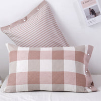 HKM-345491 Three-Layer Soft Cotton Pillowcase in Modern European Style