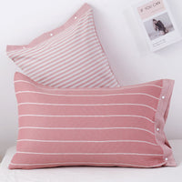 HKM-345491 Three-Layer Soft Cotton Pillowcase in Modern European Style