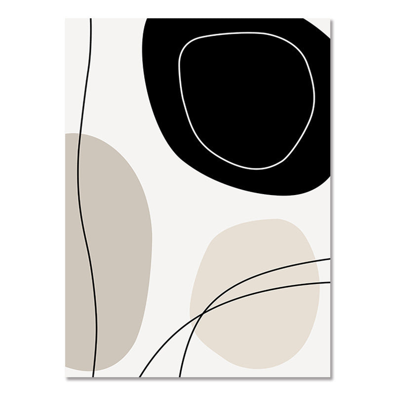 HKM-345683 Abstract Bohemian Canvas Art Print for Living Room Decoration, Available in Multiple Sizes