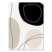 HKM-345683 Abstract Bohemian Canvas Art Print for Living Room Decoration, Available in Multiple Sizes