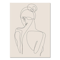 HKM-345683 Abstract Bohemian Canvas Art Print for Living Room Decoration, Available in Multiple Sizes