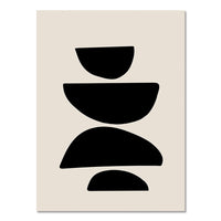 HKM-345683 Abstract Bohemian Canvas Art Print for Living Room Decoration, Available in Multiple Sizes