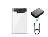 HKM-345939 2.5 Inch SATA Mobile Hard Disk Enclosure, High Hardness PC, USB 3.0 Interface, Tool-Free Installation, Compatible with Windows and Mac