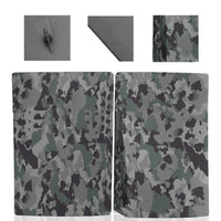 HKM-345939 PS5 Camouflage Shell with Ventilation Cooling Hole - Durable ABS Construction, 43*28*5.5cm