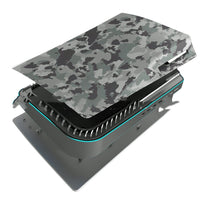 HKM-345939 PS5 Camouflage Shell with Ventilation Cooling Hole - Durable ABS Construction, 43*28*5.5cm