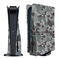 HKM-345939 PS5 Camouflage Shell with Ventilation Cooling Hole - Durable ABS Construction, 43*28*5.5cm