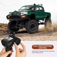 HKM-346003 1/16 Scale 4WD Electric Off-Road Rock Crawler Remote Control Truck for Boys and Teens