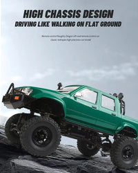 HKM-346003 1/16 Scale 4WD Electric Off-Road Rock Crawler Remote Control Truck for Boys and Teens