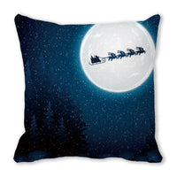 HKM-346131 Christmas Elk Series Modern Printed Pillowcase 45x45cm in Various Colors