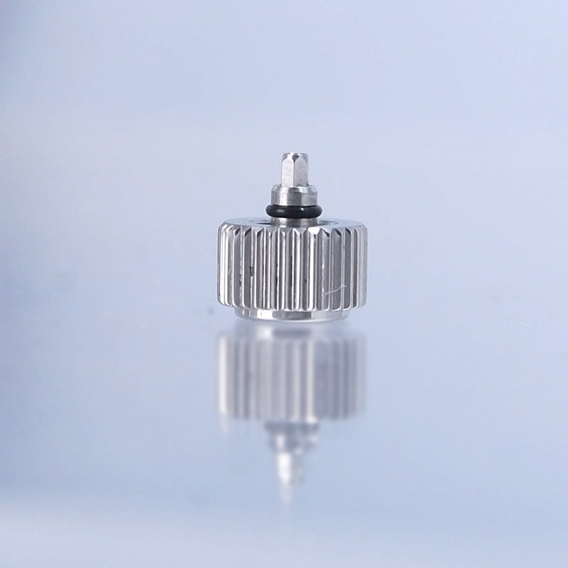 HKM-346259 Stainless Steel Watch Crown for SKX007, SKX009, NH35, NH36 - 7mm Size