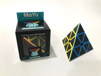 HKM-346323 MoYu 3x3 Stickerless Pyraminx Magnetic Puzzle Cube for Kids and Adults
