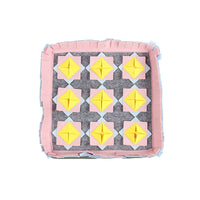 HKM-346387 Dog Sniffing Mat in Skin and Gray Non-Woven Fabric, 33x33x4 cm