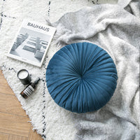 HKM-347027 Small Velvet Pumpkin Pillow - Nordic Style, Plush Material, 38x38 cm