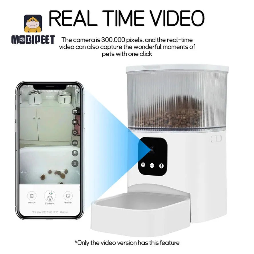 KTX-347347 Smart Automatic Pet Feeder for Timed and Quantitative Feeding