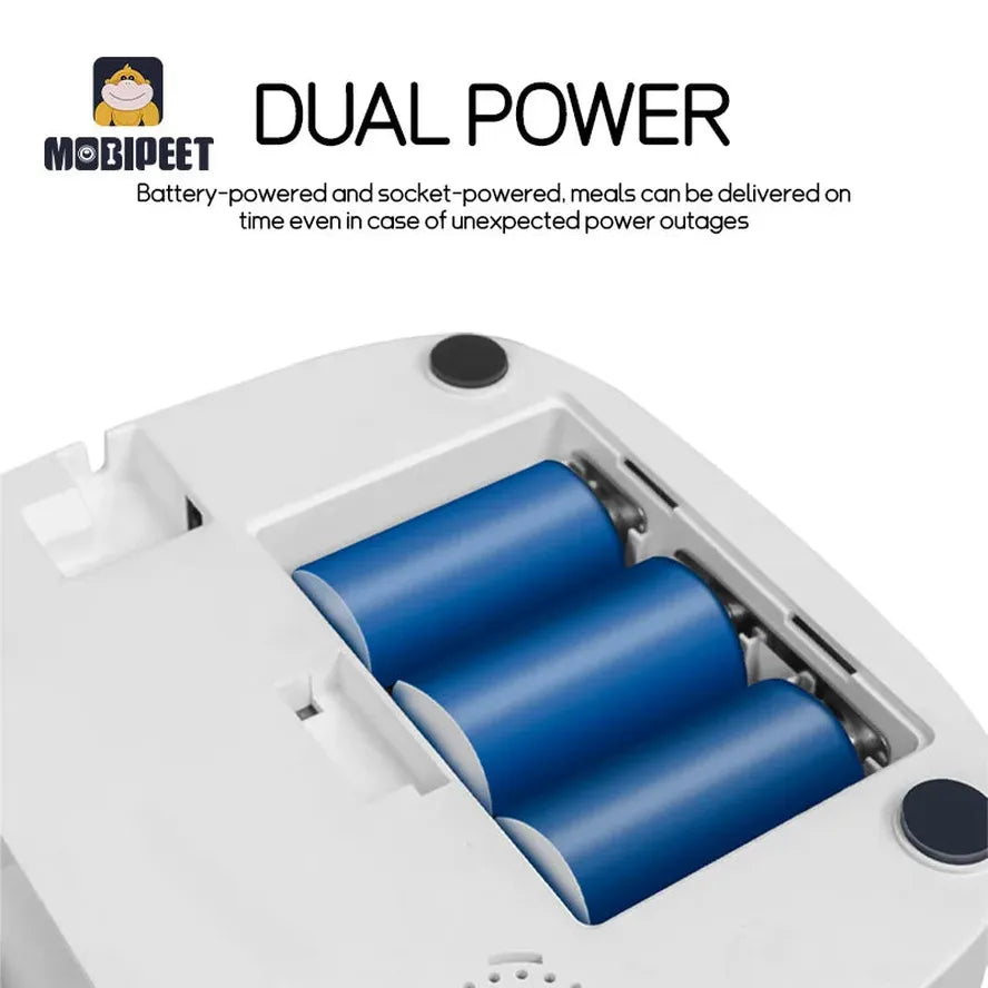 KTX-347347 Smart Automatic Pet Feeder for Timed and Quantitative Feeding