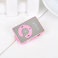 HKM-347475 Compact Clip MP3 Player with USB 2.0 Interface, 3.5mm Headphone Jack, Multiple Colors Available