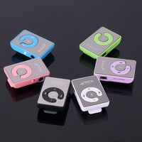 HKM-347475 Compact Clip MP3 Player with USB 2.0 Interface, 3.5mm Headphone Jack, Multiple Colors Available