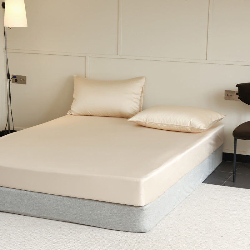 HKM-347731 Lyocell Fitted Sheet - Non-Slip Bedspread in Various Colors and Sizes
