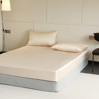 HKM-347731 Lyocell Fitted Sheet - Non-Slip Bedspread in Various Colors and Sizes