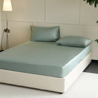 HKM-347731 Lyocell Fitted Sheet - Non-Slip Bedspread in Various Colors and Sizes
