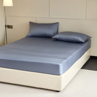 HKM-347731 Lyocell Fitted Sheet - Non-Slip Bedspread in Various Colors and Sizes