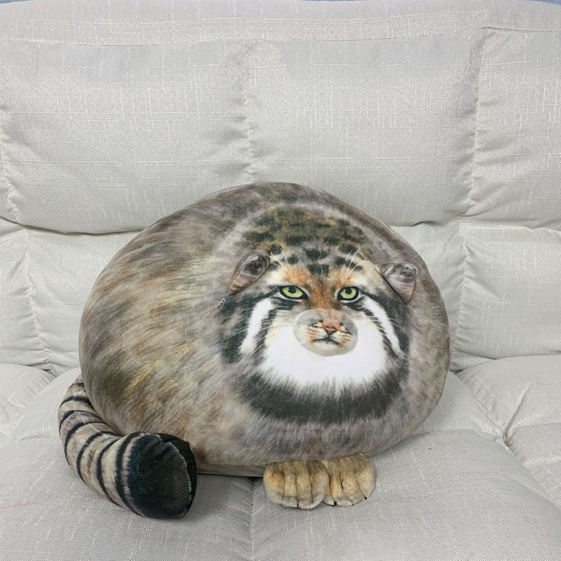 HKM-347859 Plush Simulation Doll: Fox, Raccoon, Rabbit, Medium Size, Soft Toy Pillow