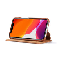HKM-347987 Frosted Flip Leather Business Phone Case - Dust-Proof, Shock-Proof, Scratch-Proof Protection in Multiple Colors