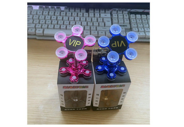 HKM-348115 Versatile Double-Sided Silicone Suction Phone Holder for Desk Use