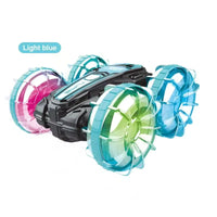 HKM-348307 Amphibious Remote-Controlled Car with Lights, 2.4G Dual Control, Gravity Sensing, for Ages 5 and Up