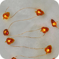 HKM-348499 LED Christmas Light String - 20 Lights, 2m Length, 3AA Powered, Adjustable Lamp Spacing