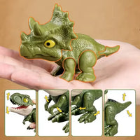 HKM-348691 Mini Finger Biting Dinosaur Fidget Toy for Kids Ages 5 and Up, Plastic Stress Relief Toy