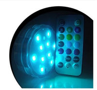 HKM-348755 Colorful Waterproof Remote Control Underwater LED Lights for Parties and Aquariums