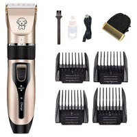 HKM-348819 Ceramic Blade Rechargeable Electric Pet Clipper with Adjustable Length Settings