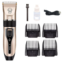 HKM-348819 Ceramic Blade Rechargeable Electric Pet Clipper with Adjustable Length Settings
