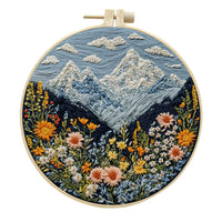 HKM-348883 DIY Embroidery Kit – Cartoon & Anime Modern Fabric Art Set