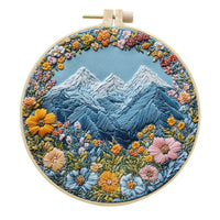 HKM-348883 DIY Embroidery Kit – Cartoon & Anime Modern Fabric Art Set