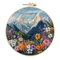 HKM-348883 DIY Embroidery Kit – Cartoon & Anime Modern Fabric Art Set