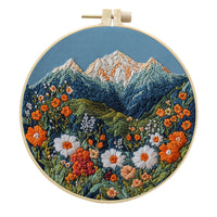 HKM-348883 DIY Embroidery Kit – Cartoon & Anime Modern Fabric Art Set