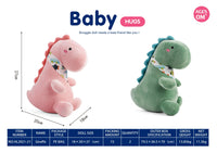 HKM-349139 Soft Plush Cartoon Duck Stuffed Animal Pillow for Babies and Kids, Fluffy Doll, Ideal Gift