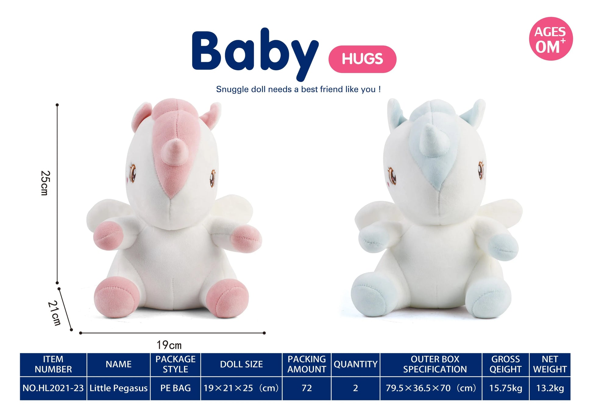 KTX-349139 Soft Plush Cartoon Duck Stuffed Animal Pillow for Babies and Kids, Fluffy Doll, Ideal Gift