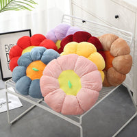 HKM-349267 Soft Pumpkin-Shaped Plush Cushion for Living Room and Office - Available in Multiple Colors