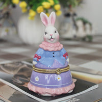 HKM-349331 European and American Ceramic Jewelry Box Collection for Home Decoration