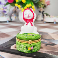 HKM-349331 European and American Ceramic Jewelry Box Collection for Home Decoration