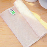 HKM-349459 Absorbent Bamboo Fiber Dish Towels in Mixed Colors and Solid Shades