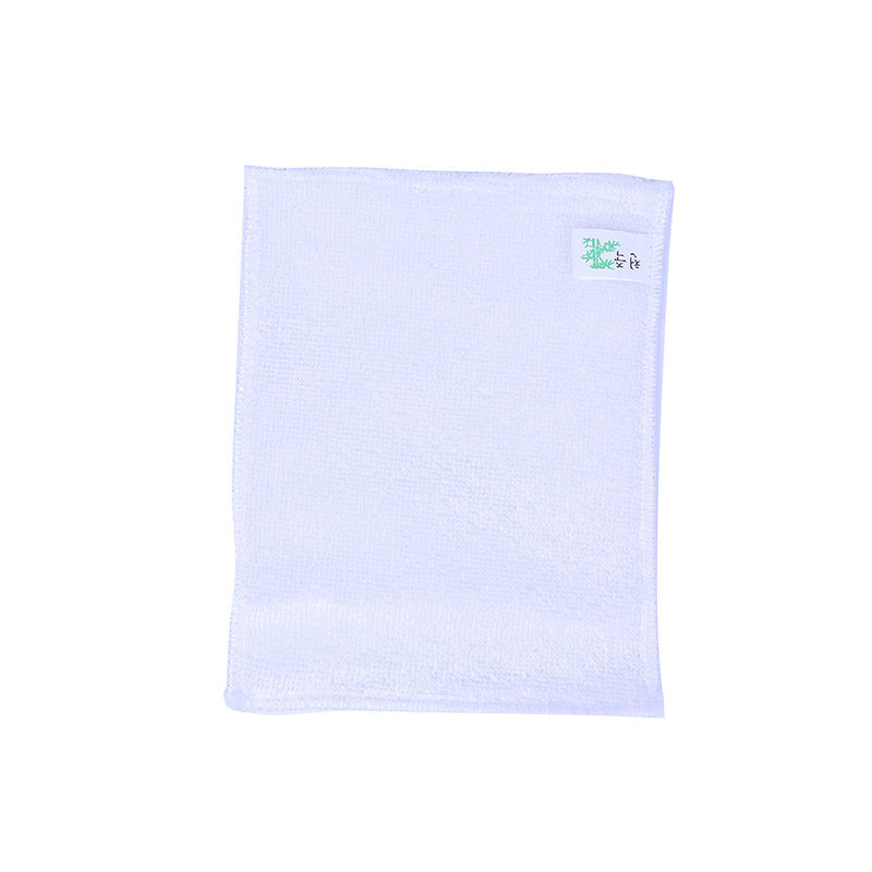 HKM-349459 Absorbent Bamboo Fiber Dish Towels in Mixed Colors and Solid Shades